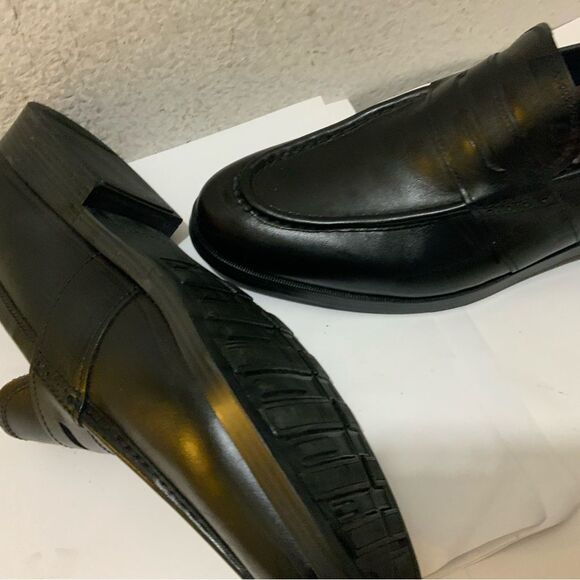 Cole Haan Men’s Warner Grand Pennyl Slip On Loafers Black Size 9.5 W main image 5